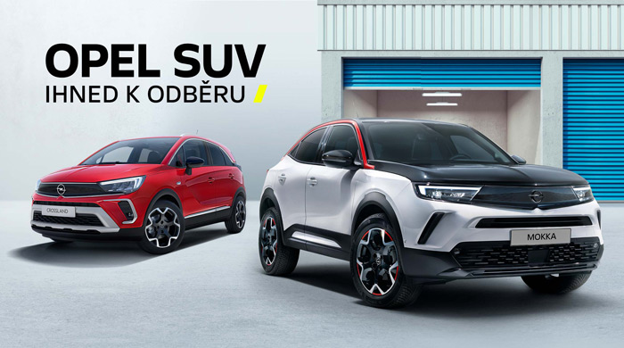 Opel SUV ihned k odběru