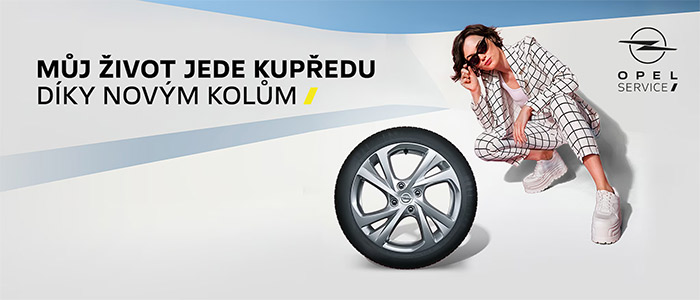 Akční cena na originální kola OPEL