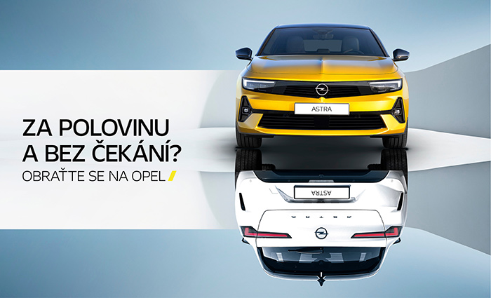 Nová Astra za polovinu a bez čekání