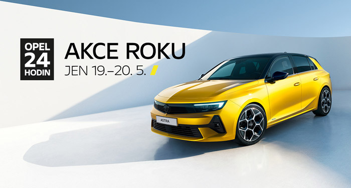 OPEL 24 HODIN. Nezmeškejte akci roku!