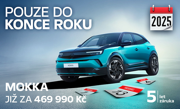 Prosincový výprodej skladových vozů OPEL