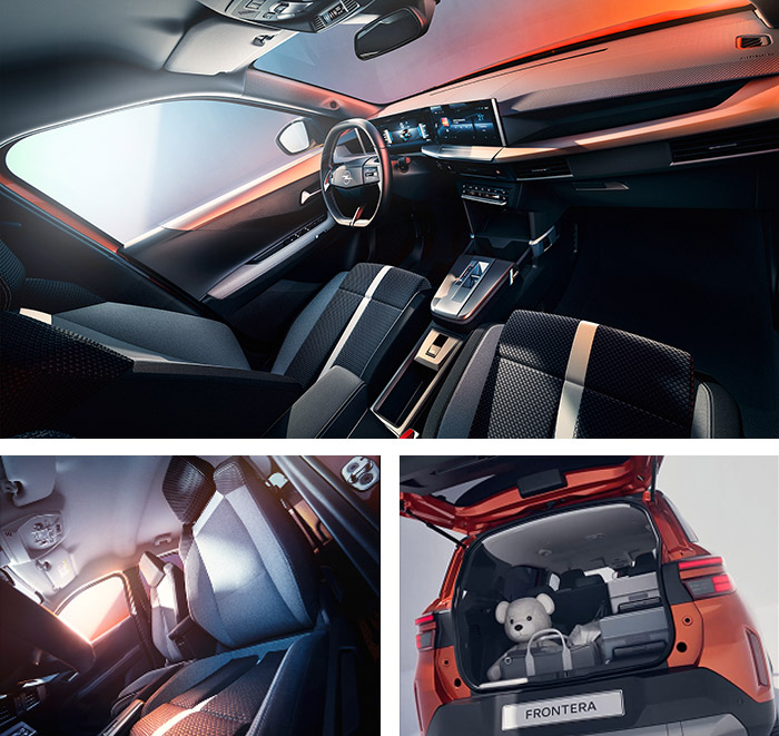 Opel Frontera Interiér